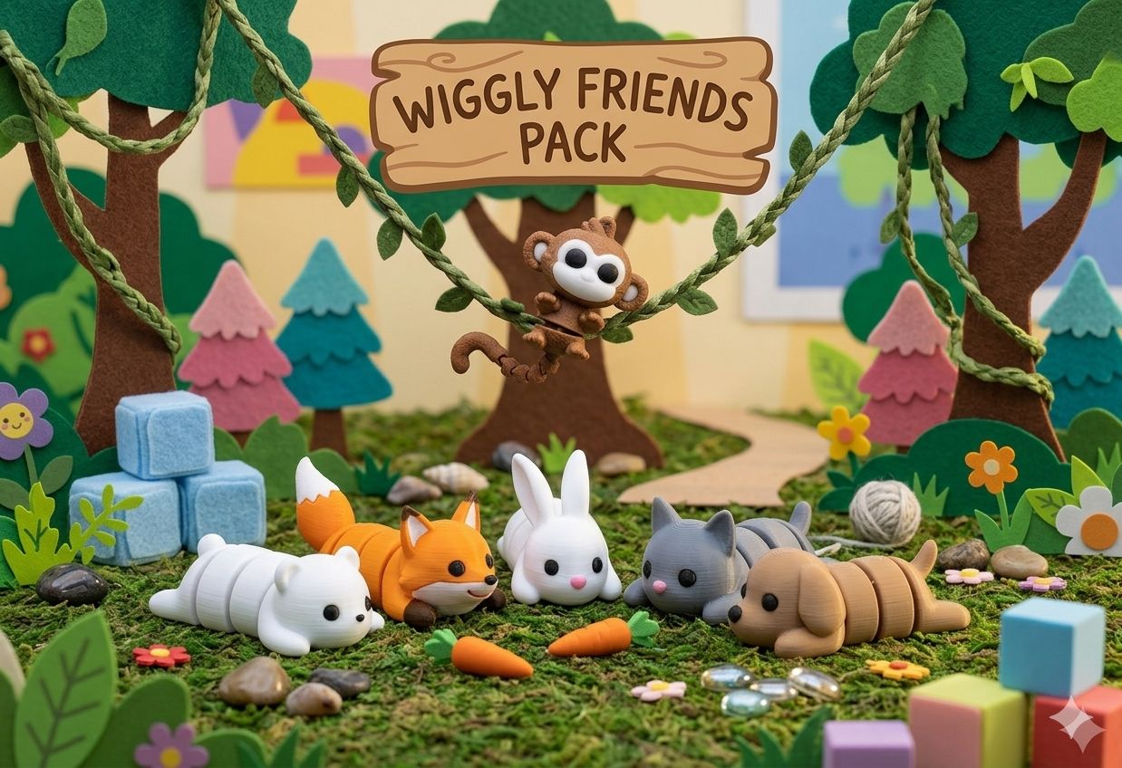 Wiggly Friends Pack